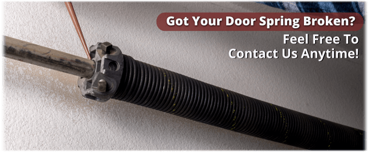 Broken Garage Door Spring Sacramento